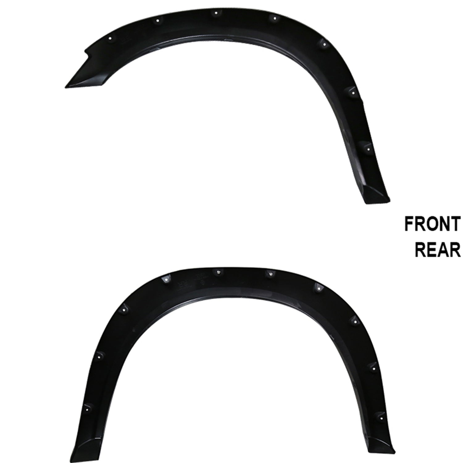 2010-2017 Dodge RAM 2500/3500 Textured Rivet Style Fender Flares