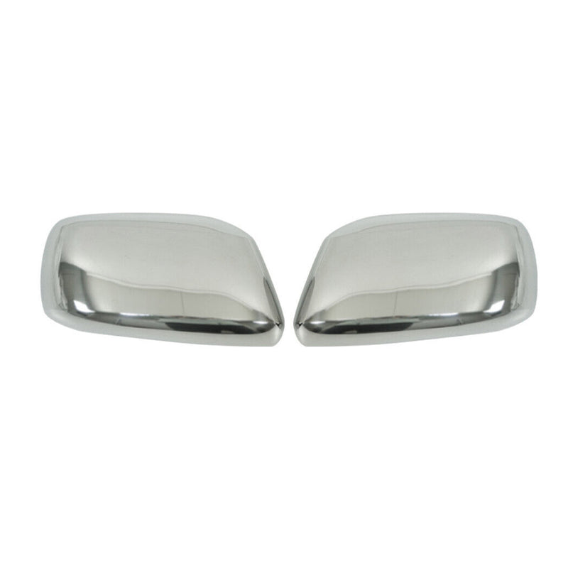 2005-2015 Nissan Xterra Side Mirror Cover Caps Steel Silver 2 Pcs