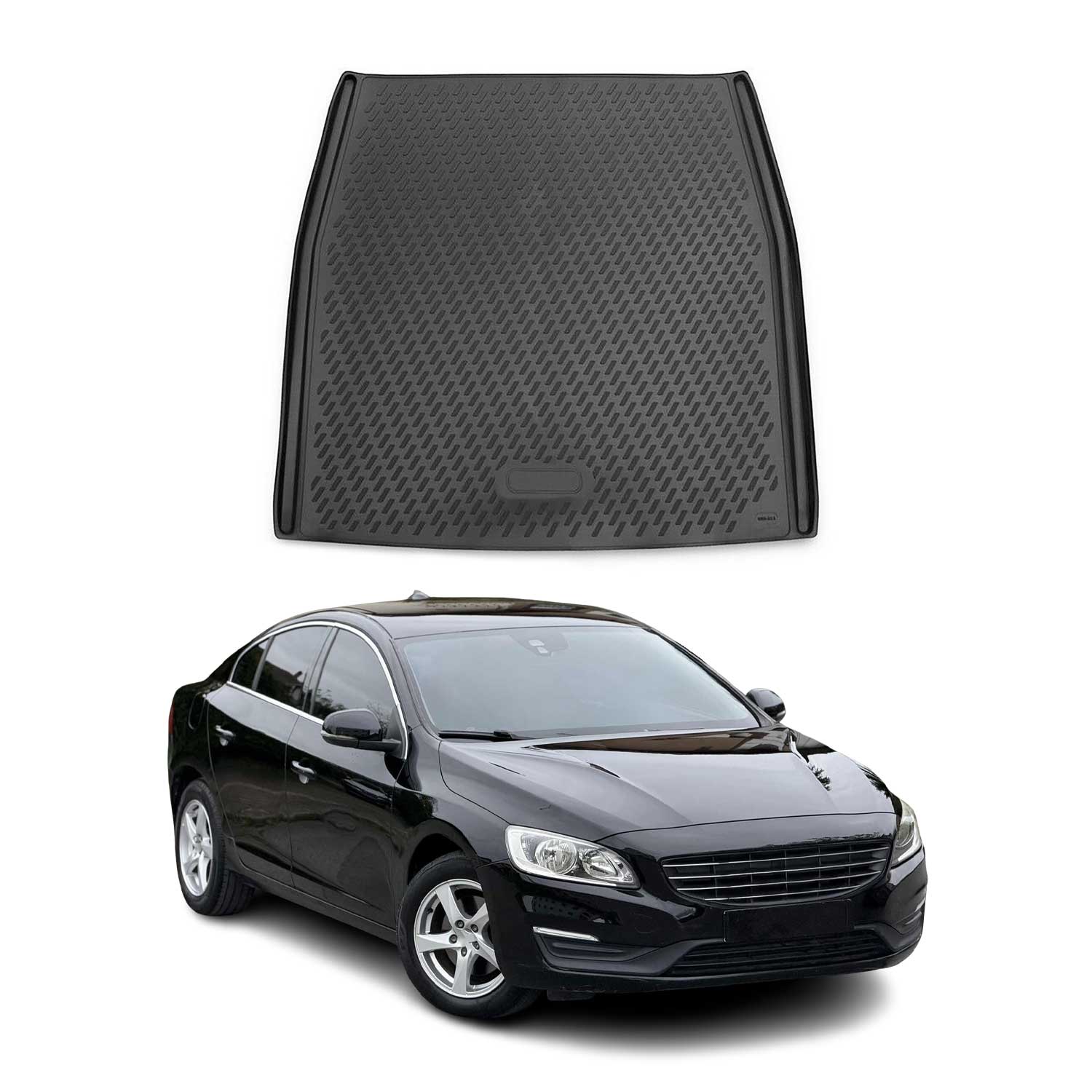 2011-2018 Volvo S60 Cargo Liner Trunk Mat All Weather Black