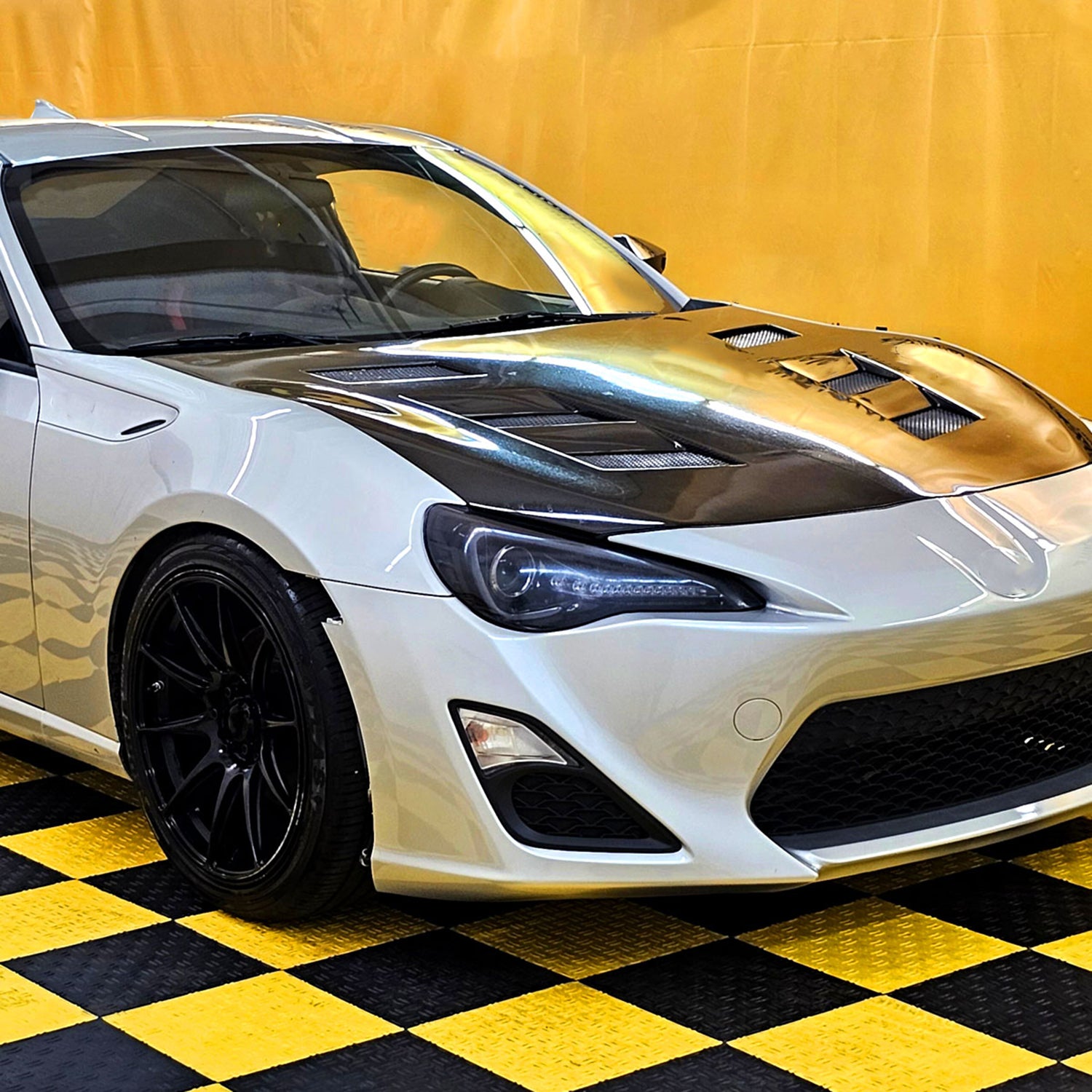 2012-2017 Toyota 86/ Scion FRS LED Bar Headlights LED Signal Lights Black