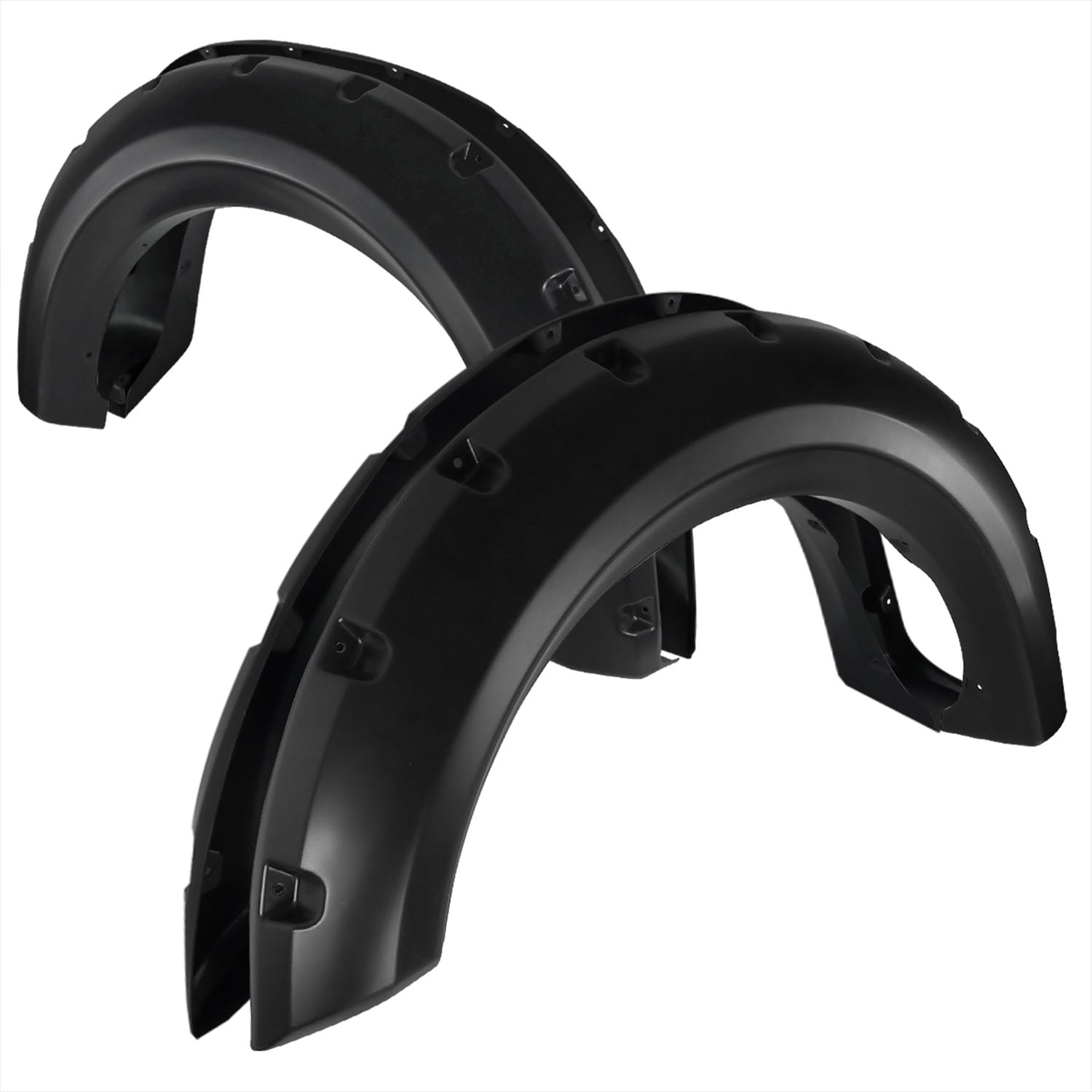 2009-2014 Ford F-150 Styleside Smooth Rivet Style Fender Flares Protector