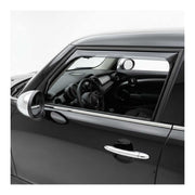 2014-2023 Mini Cooper F55 5 Door Window Visor Vent Rain Deflector 2Pcs Smoke