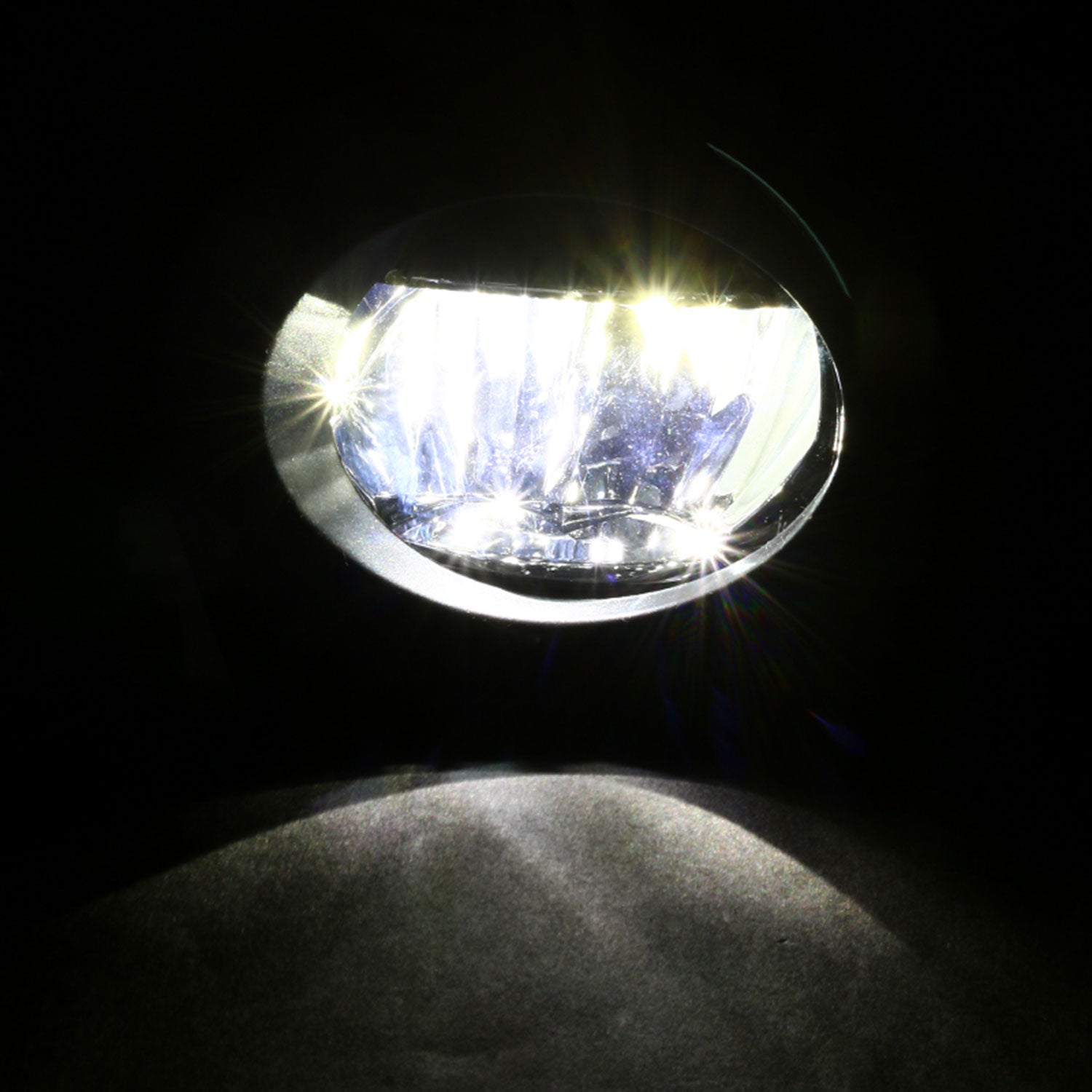 2013-2015 Lexus GS350 F-Sport 6500K LED Fog Lights Kit Chrome/Clear Lens