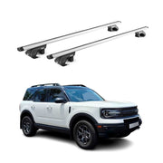 2021-2024 Ford Bronco Sport Roof Rack Cross Bars Silver Luggage Carrier 2 Pcs