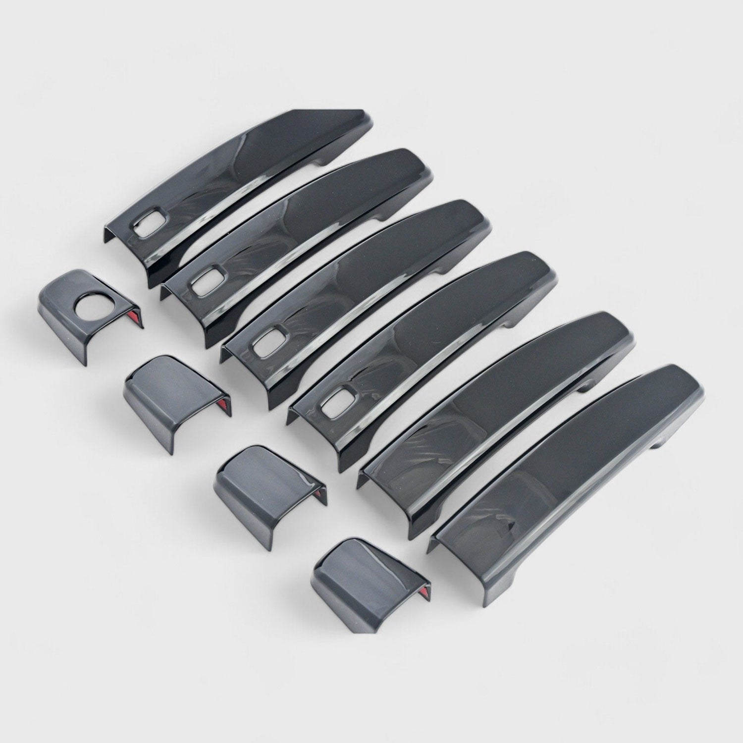 2011-2016 Chevrolet Cruze Door Handle Cover Gloss Black 8Pcs ABS Plastic