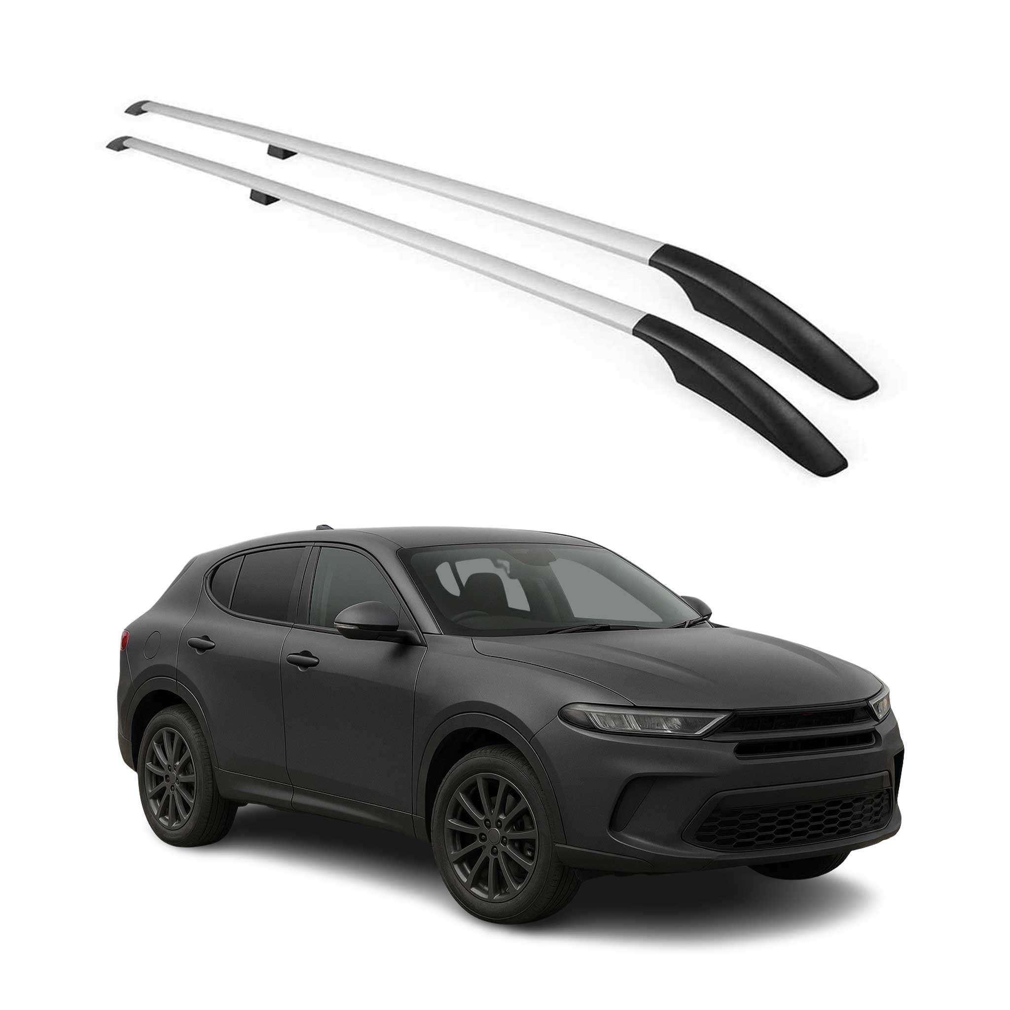 2023-2025 Dodge Hornet Roof Rack Rails Side Rails Silver