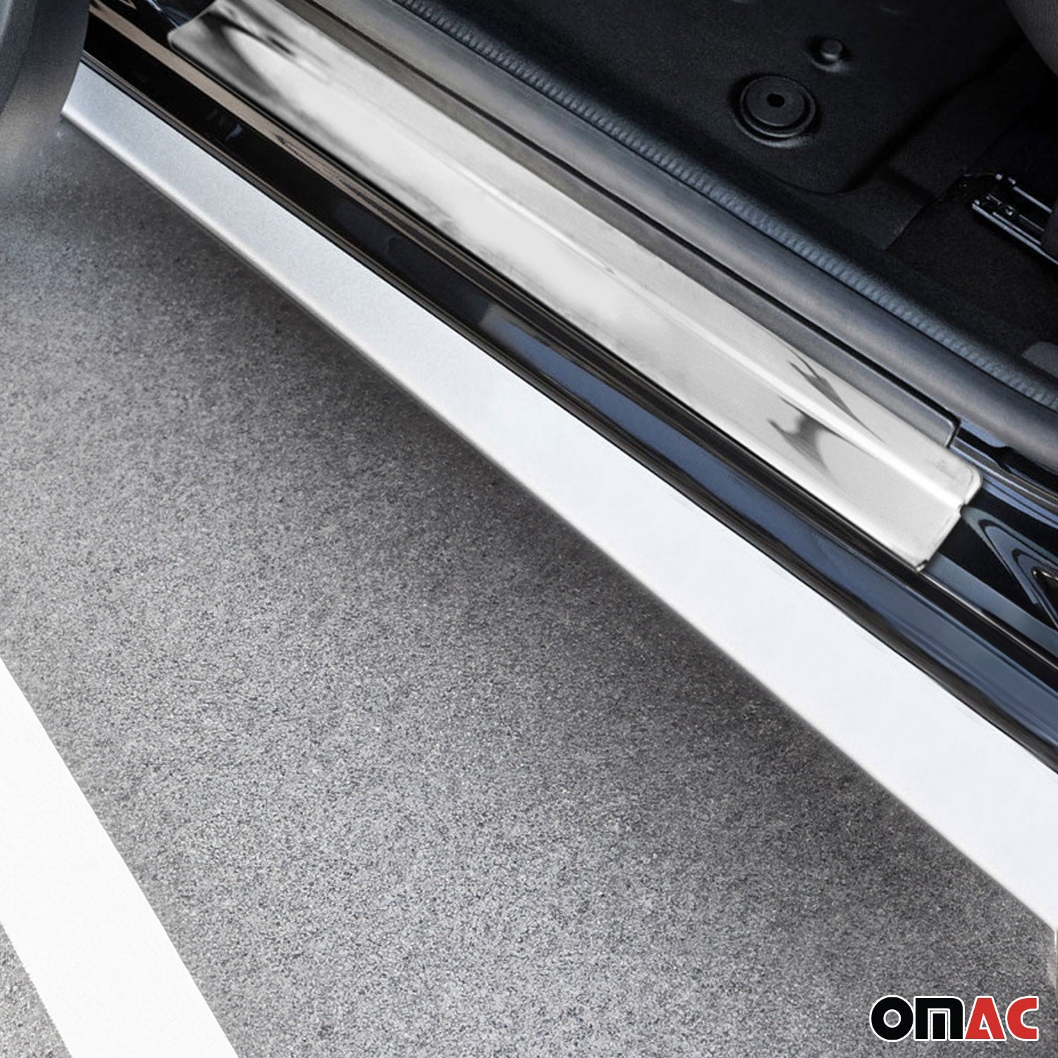 2013-2018 Toyota RAV4 Door Sill Scuff Plate Scratch Protector Stainless Steel 4x