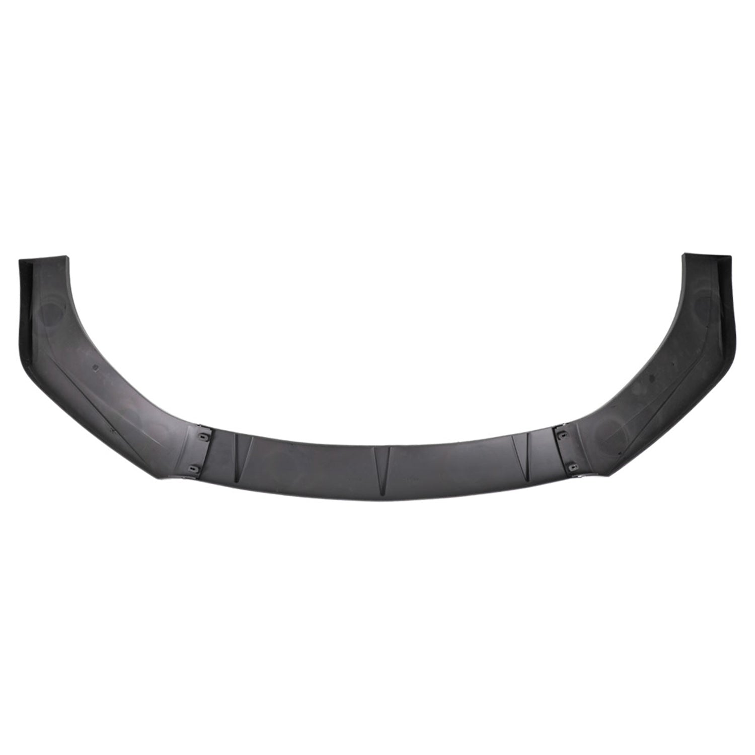 Universal Glossy Black/Red Trim Polypropylene 3Pcs Bumper Lip Spoiler Set