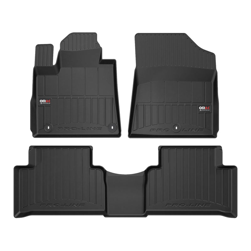 2021-2025 Kia Sorento Premium Floor Mats Liners Full Set All Weather Heavy Duty