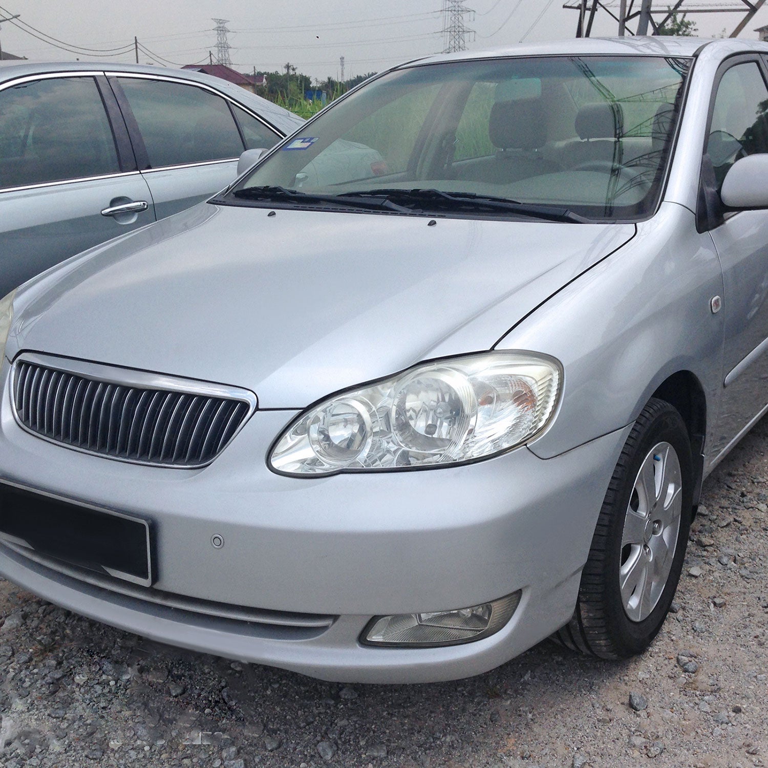 2002-2008 Toyota Solara/Camry/Corolla 9006 Fog Lights Kit Chrome/Clear Lens