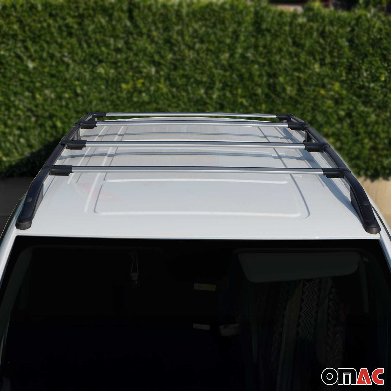 2016-2024 Mercedes Metris Roof Rack Cross Bars Silver