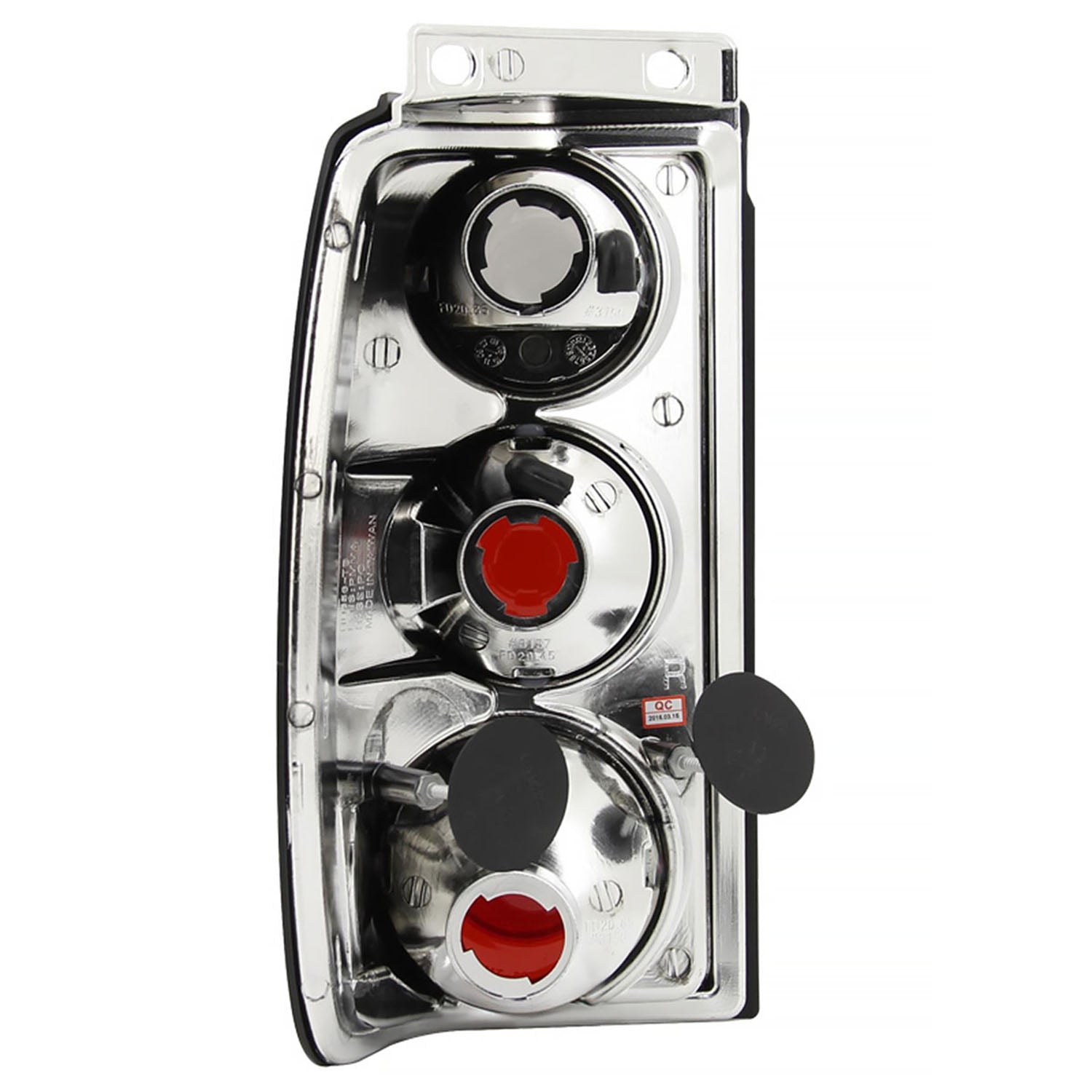 1995-1997 Ford Explorer Tail Lights Chrome Housing/Smoke Lens