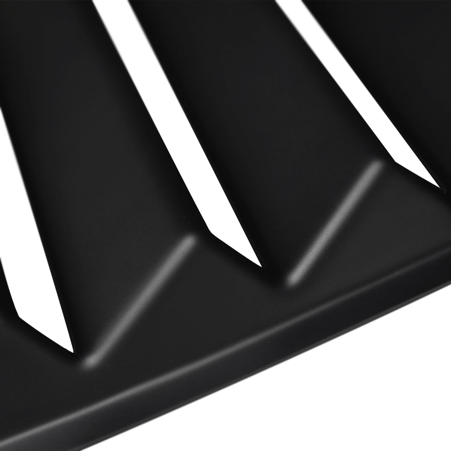 2008-2020 Dodge Challenger Matte Black Side Window Louvers Vent