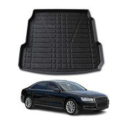 2010-2017 Audi A8 Standart Version Cargo Liner Trunk Mat All Weather Black