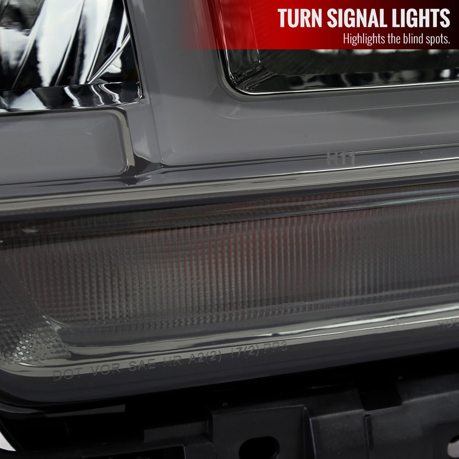 2019-2024 Dodge RAM 2500/3500/4500/5500 LED Factory Headlights Chrome/Smoke