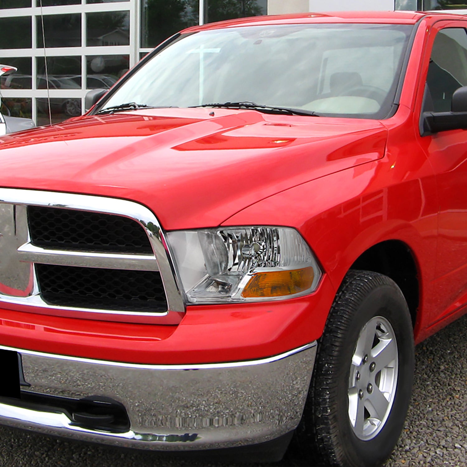 2009-2018 Dodge RAM 1500 / RAM 2500 3500 Factory Dual Headlights Chrome
