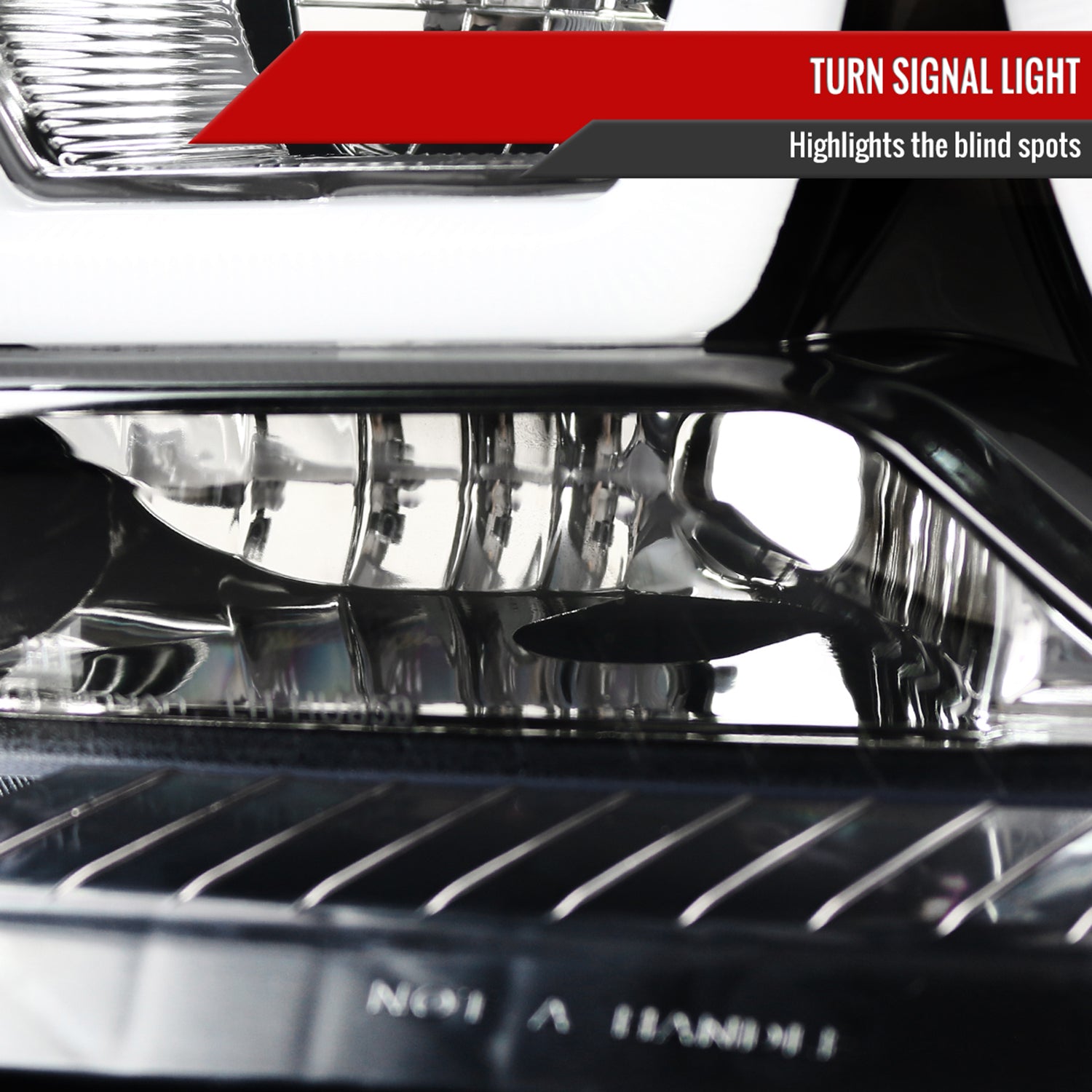 2011-2014 Dodge Charger Dual LED U-Bar Projector Headlights Jet Black/Clear