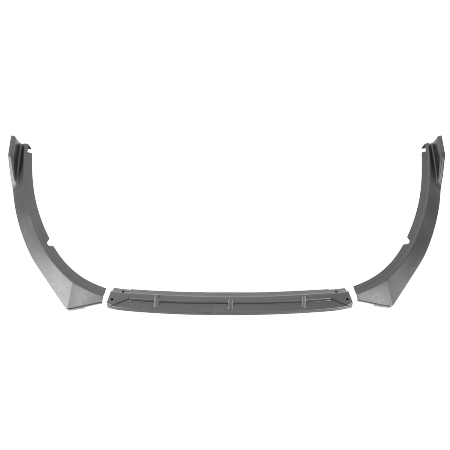2014-2015 Kia Optima Matte Black 3Pcs Front Bumper Lip Splitter Kit