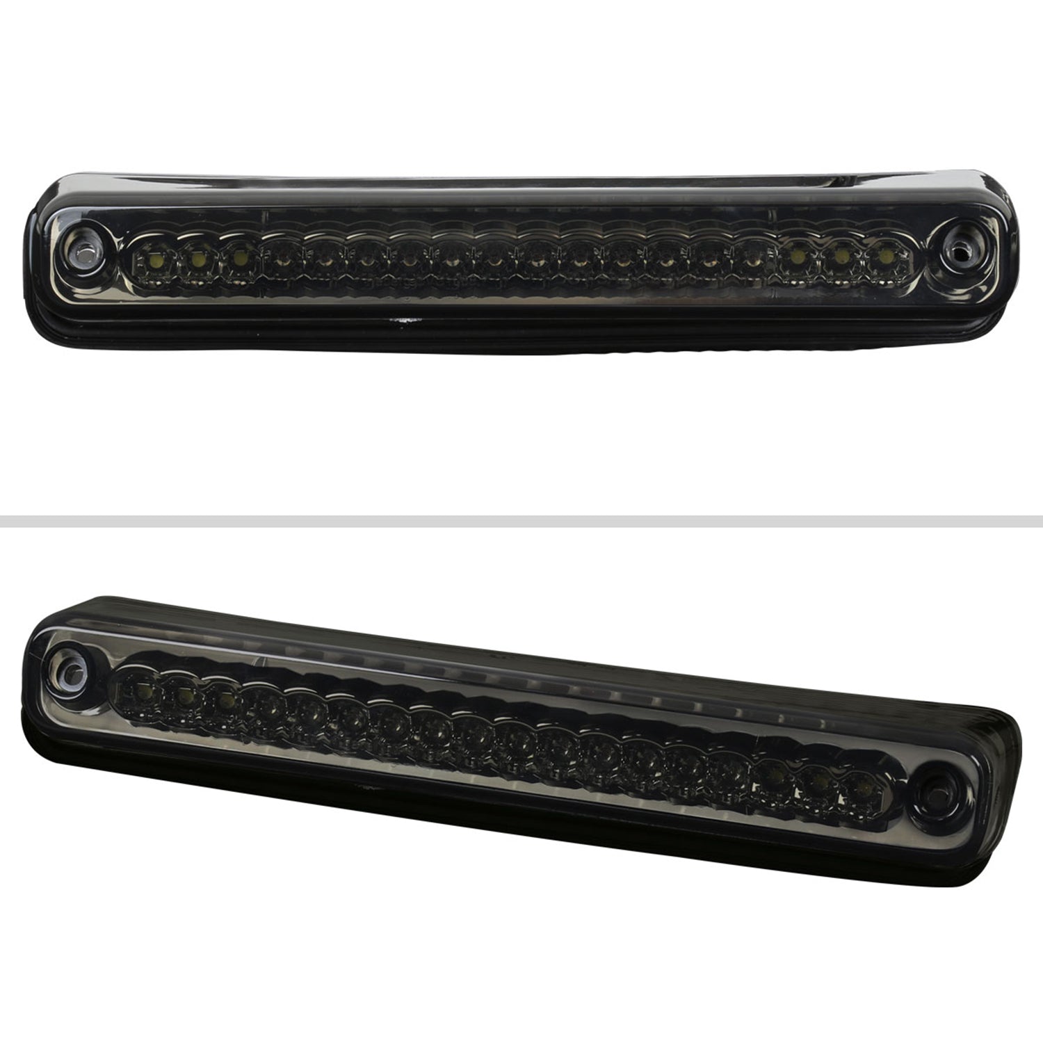 1994-2000 Chevy GMC C/K 1500/2500/3500 LED 3rd Brake Tail Light Chrome/Smoke