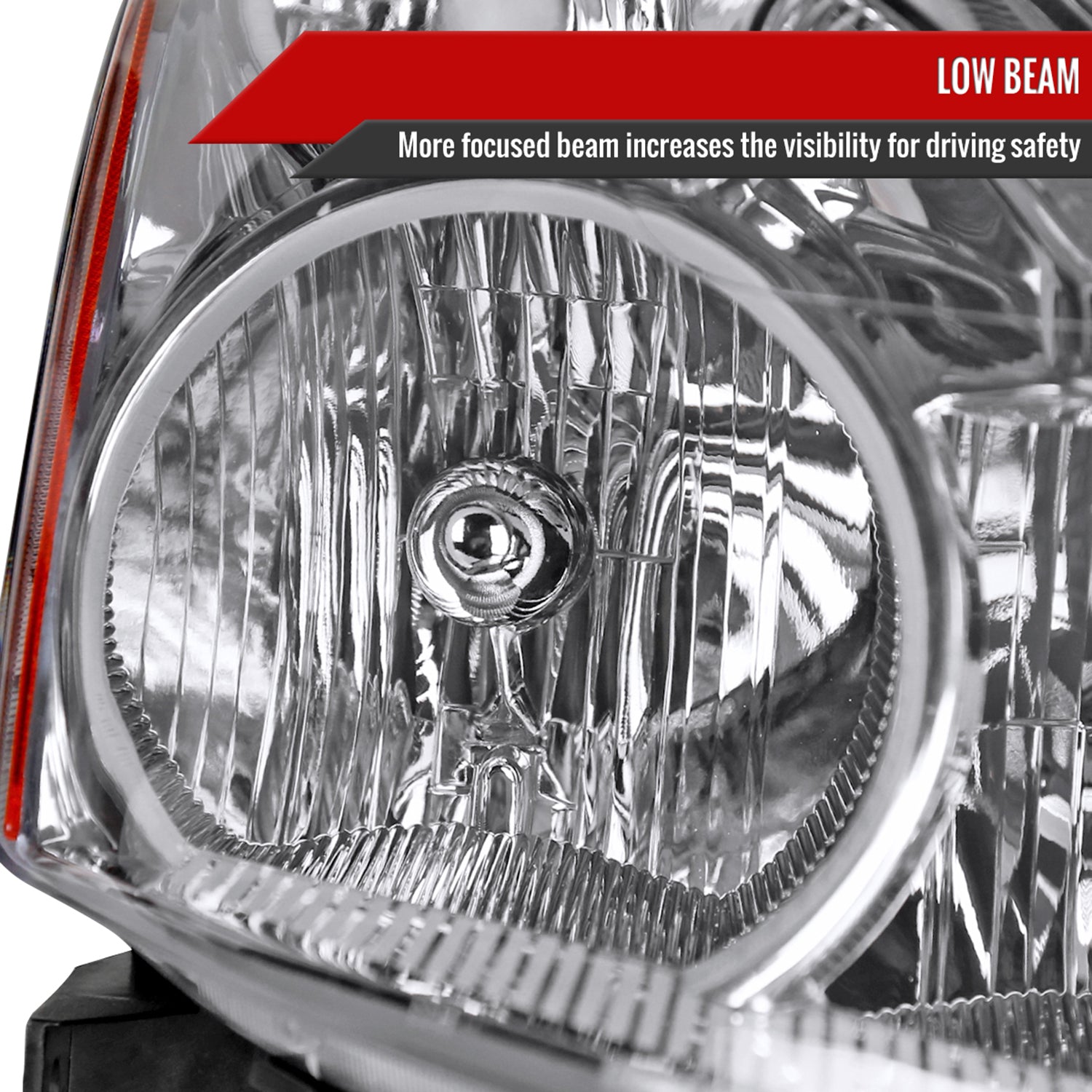 2010-2012 Nissan Altima Sedan Factory Crystal Headlights - Passenger Side