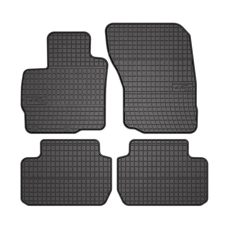 2014-2020 Mitsubishi Outlander Floor Mats Liners Full Set All Weather Rubber