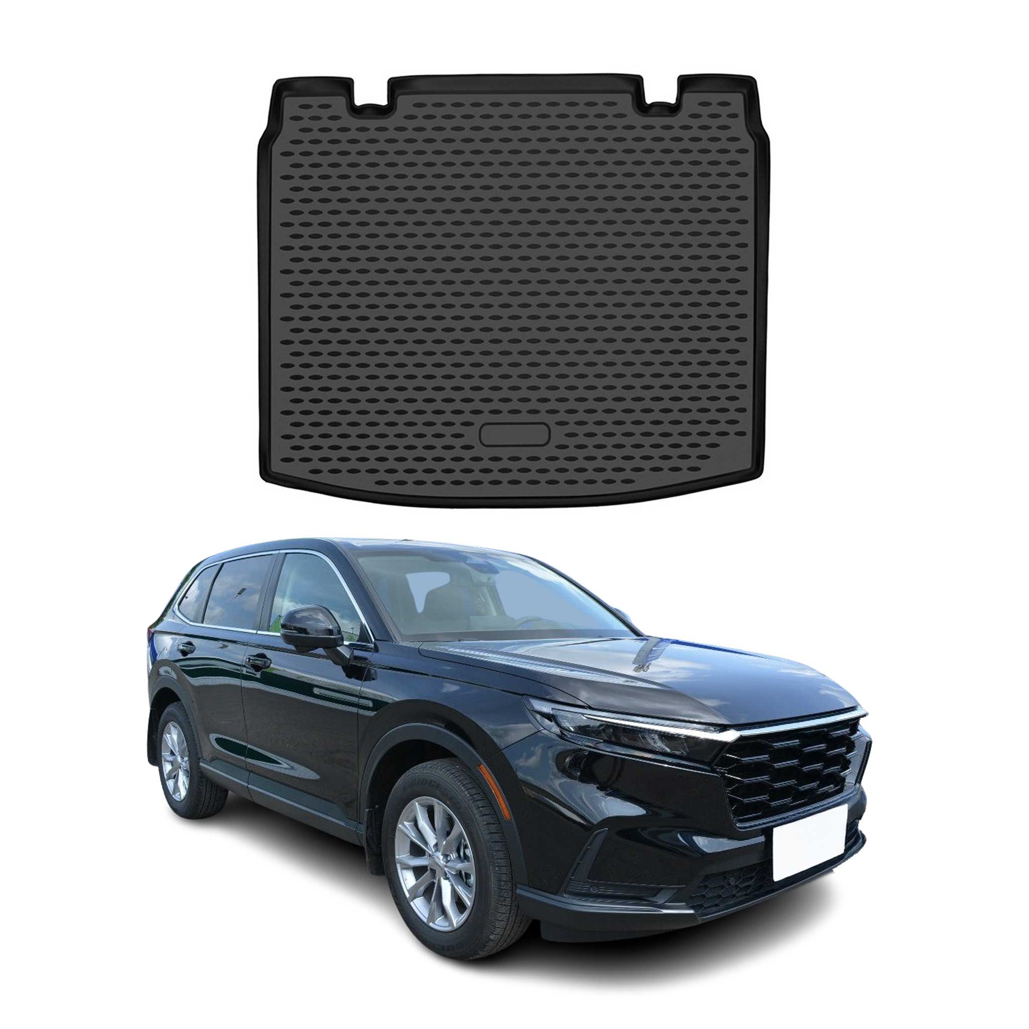 OMAC Cargo Mats Liner for Honda CR-V VI 2023-2026 Trunk Mat Waterproof TPE Black