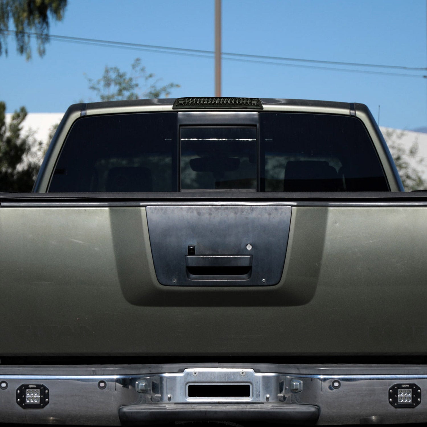 2004-2015 Nissan Titan LED 3rd Brake Light Chrome Housing/Smoke Lens