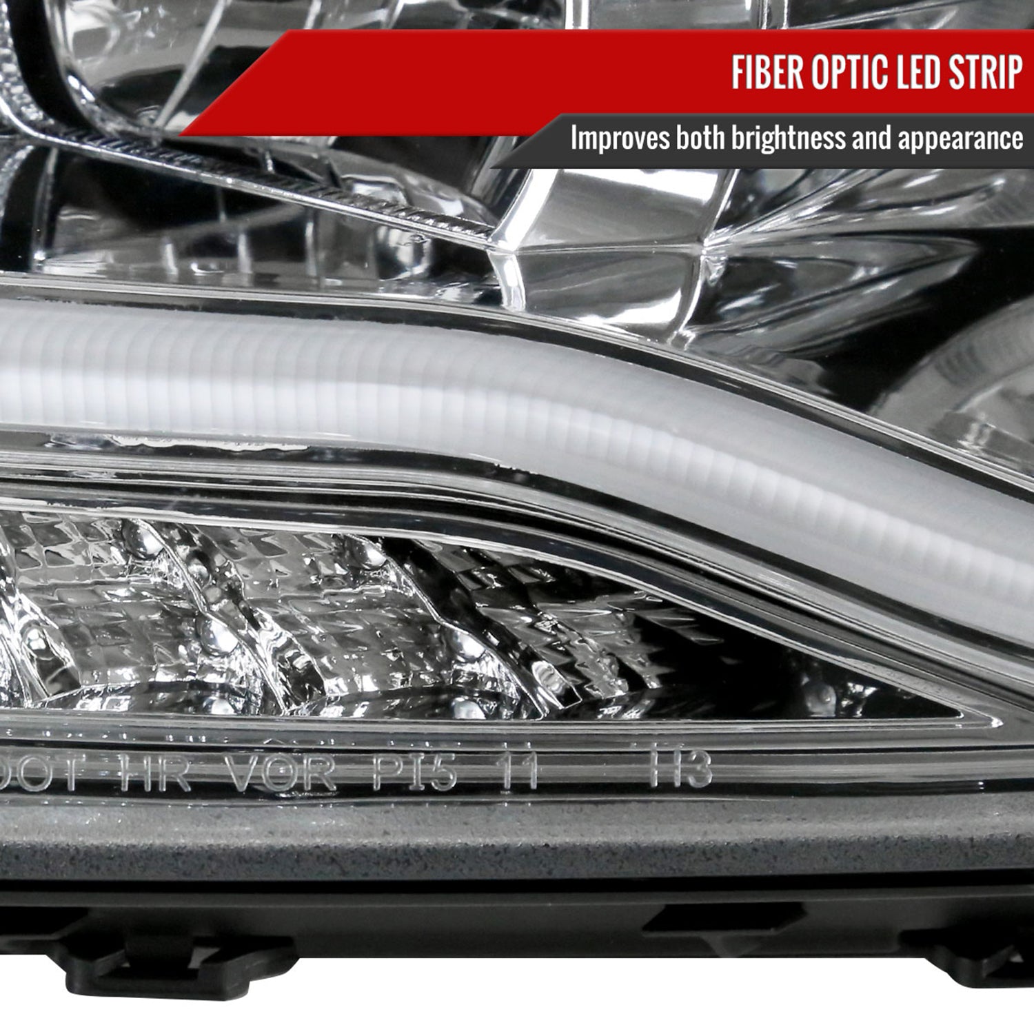 2011-2015 Chevy Cruze /16 Cruze Limited Halo Headlights LED Light Bar & Signal