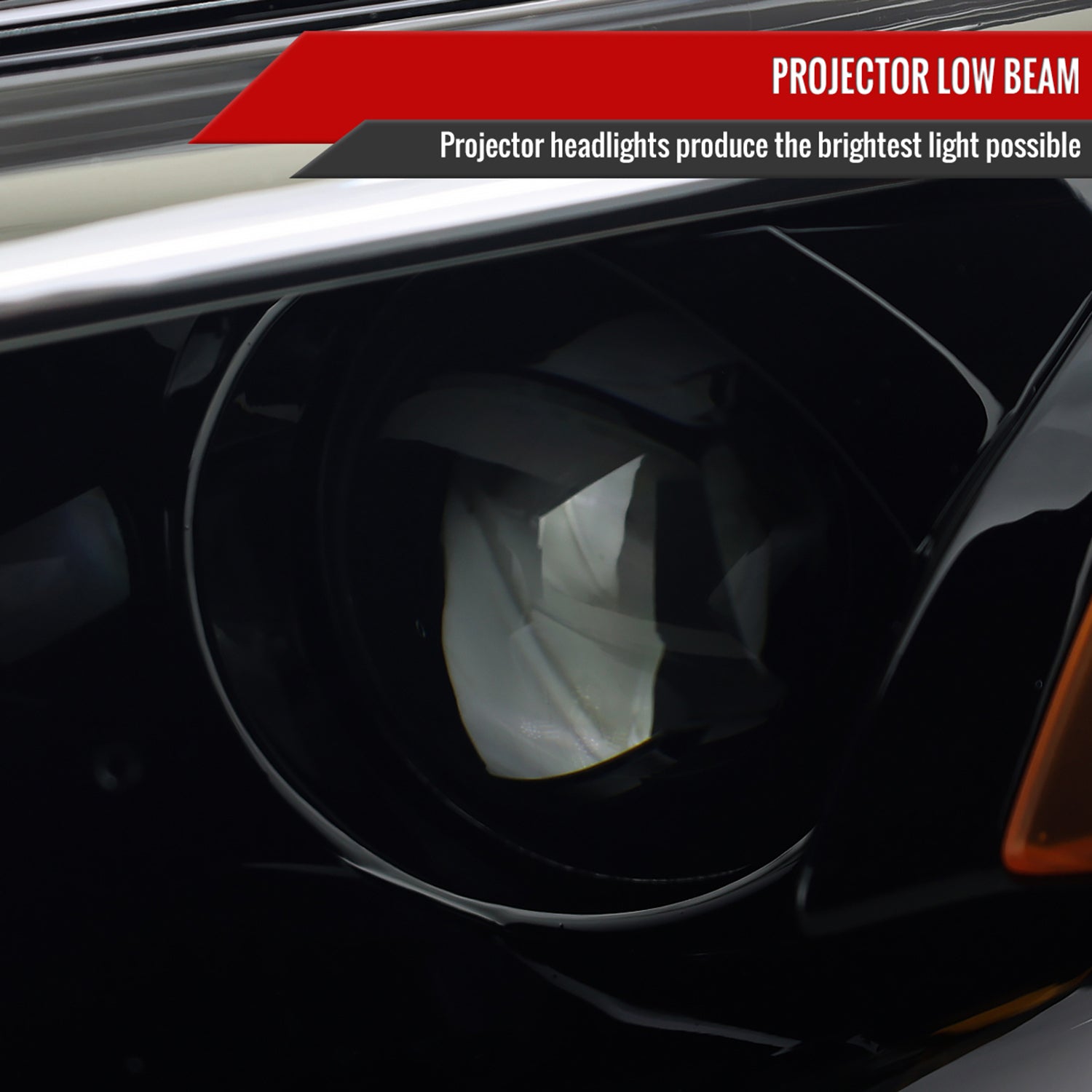 2019-2024 Chevy Malibu Factory Style Projector Headlight Matte Black/Smoke