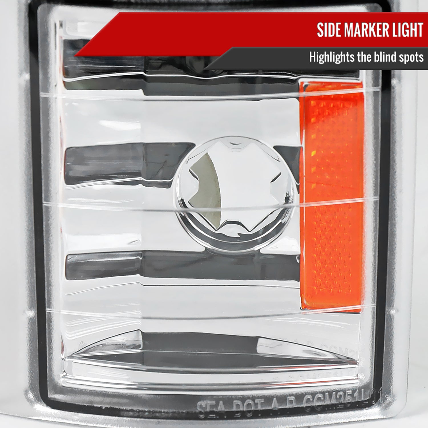 1994-1998 GMC C10/Sierra/Yukon Factory Headlights Bumper&Corner Lights Chrome