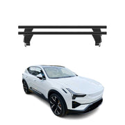 Top Roof Racks Cross Bars Luggage Carrier for Polestar 2 2020-2026 Alu Black 2x