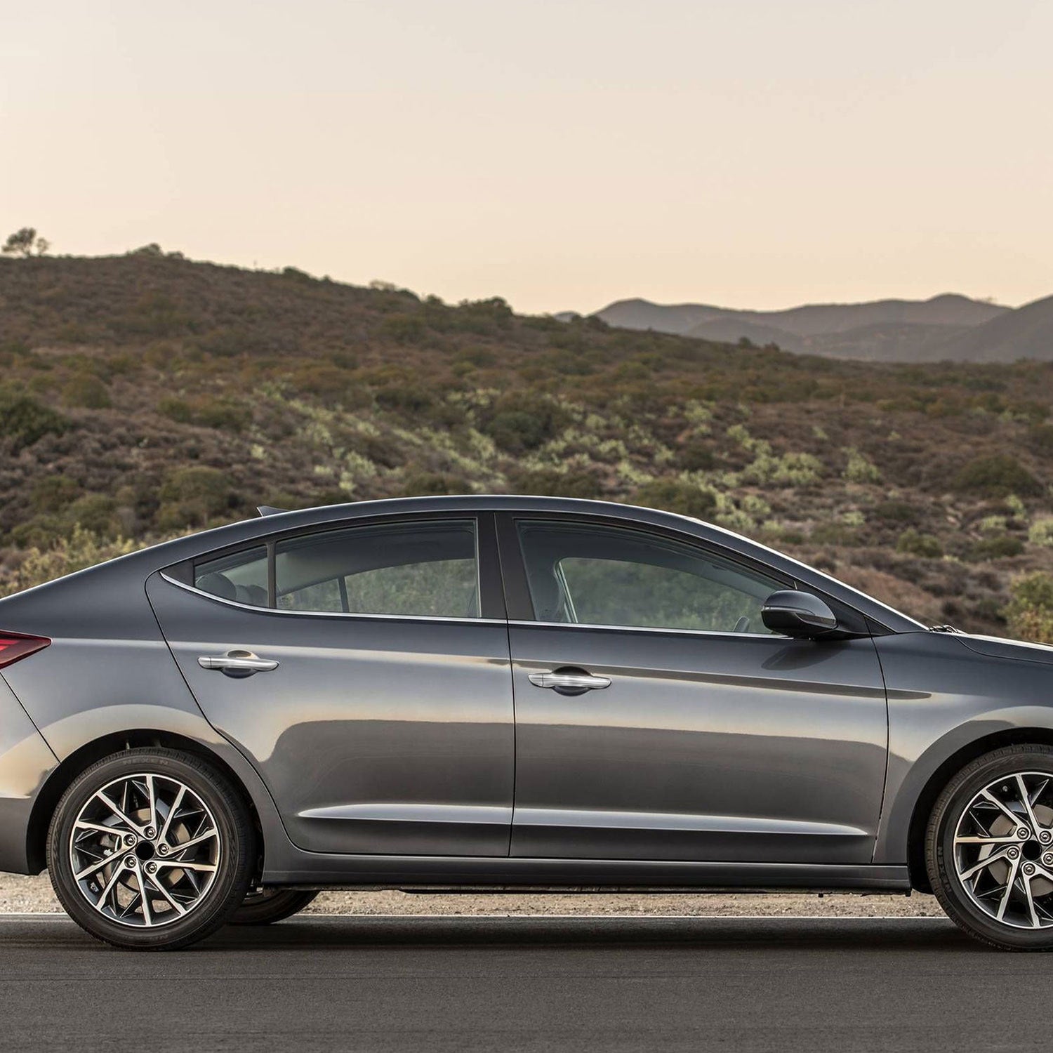 2016-2021 Hyundai Elantra Door Handle Cover Chrome 8Pcs ABS Plastic
