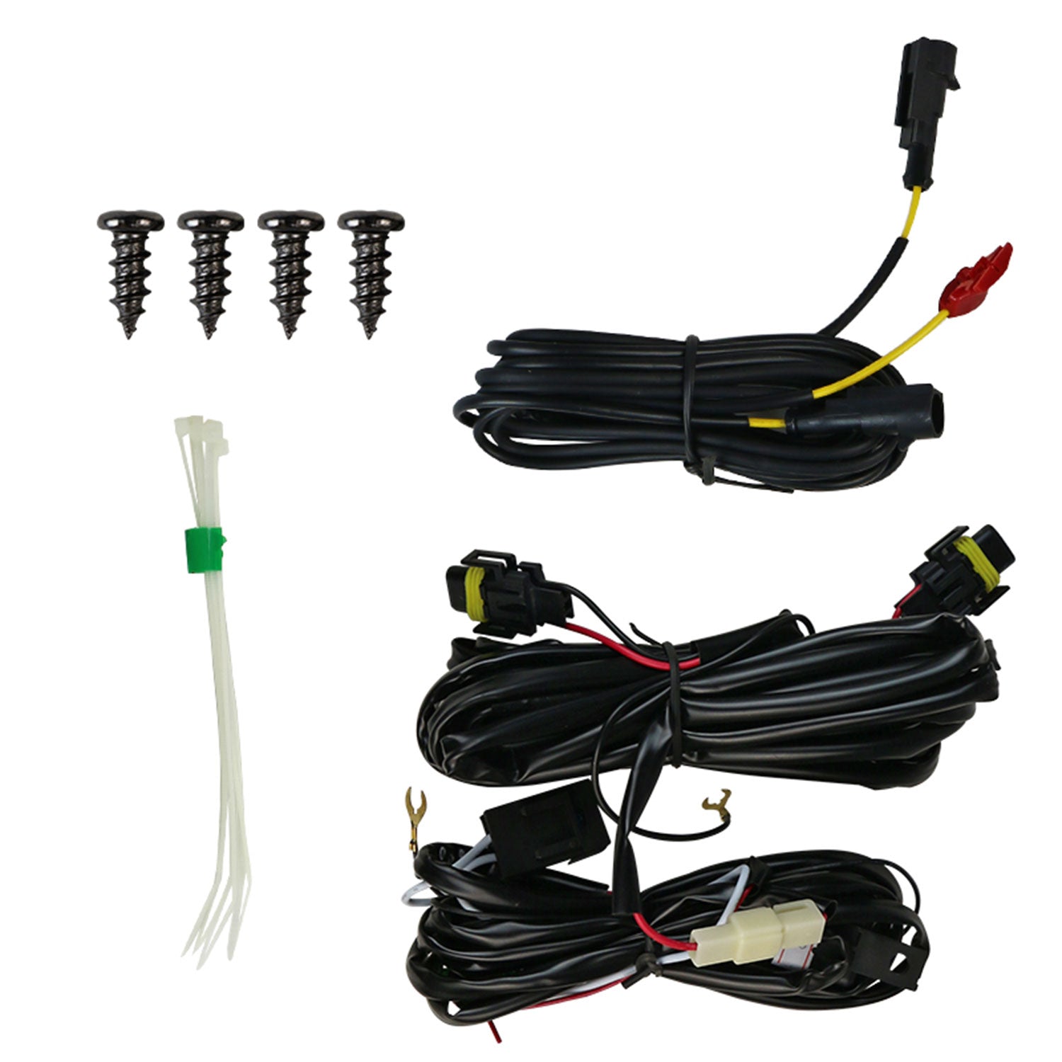 2016-2022 Toyota Tacoma SMD LED Projector Fog Lights Kit Chrome/Clear Lens