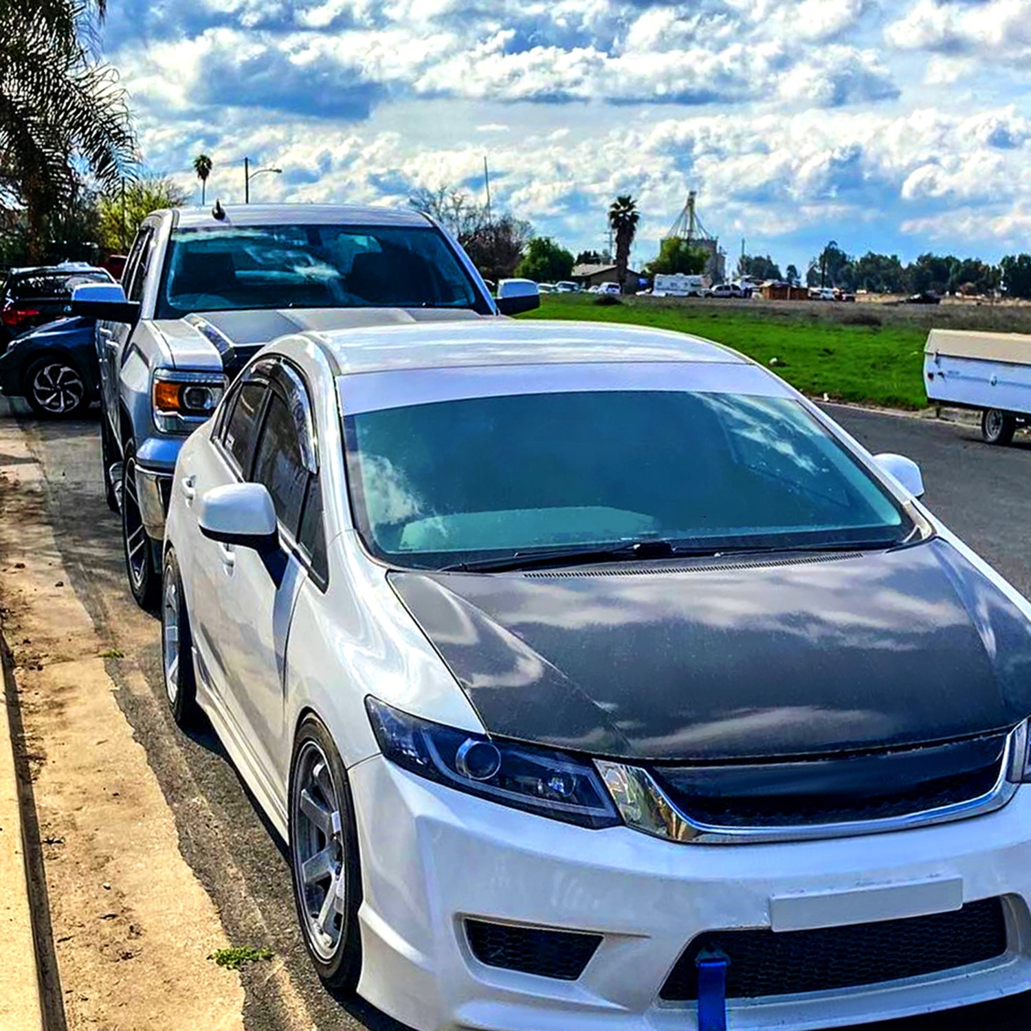 2012-2013 Honda Civic Coupe/ 12-2015 Civic Sedan LED Bar Projector Headlights