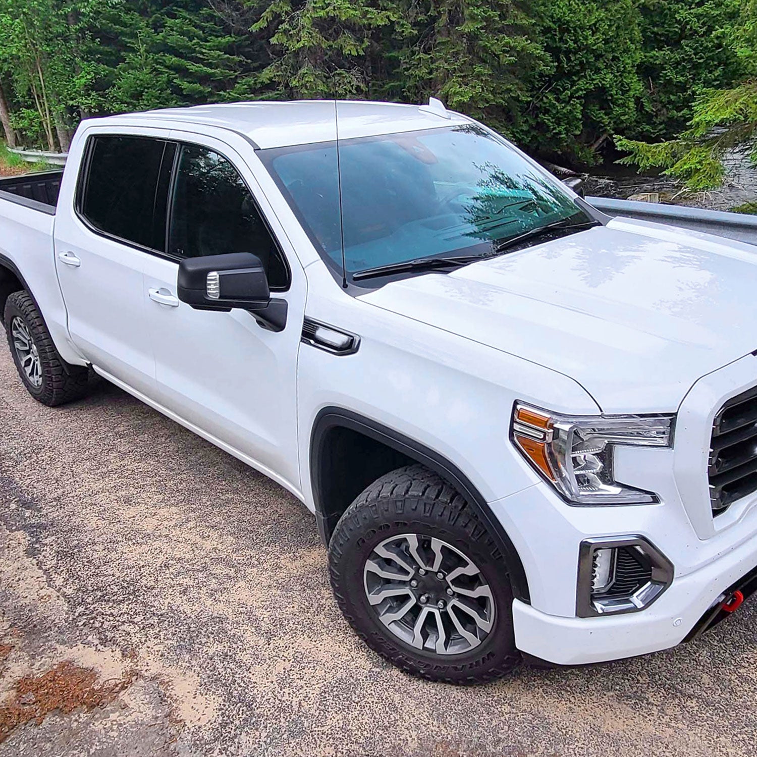 2019-2024 GMC Sierra 1500 Black Auto-Fold Side Mirror & Auxiliary Passenger