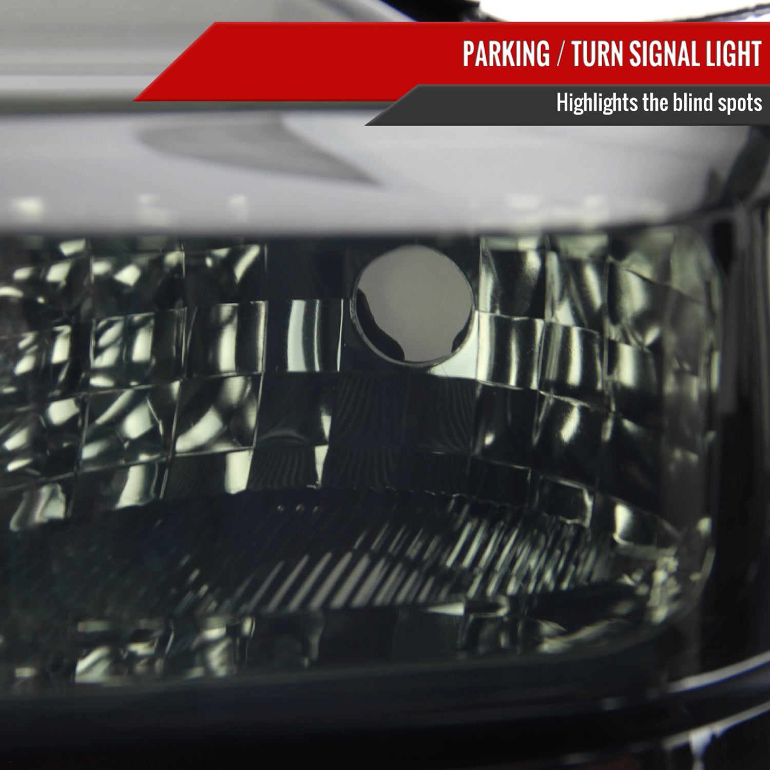 2008-2010 Ford F-250/F-350/F-450 Super Duty Factory Headlights Amber/ Chrome