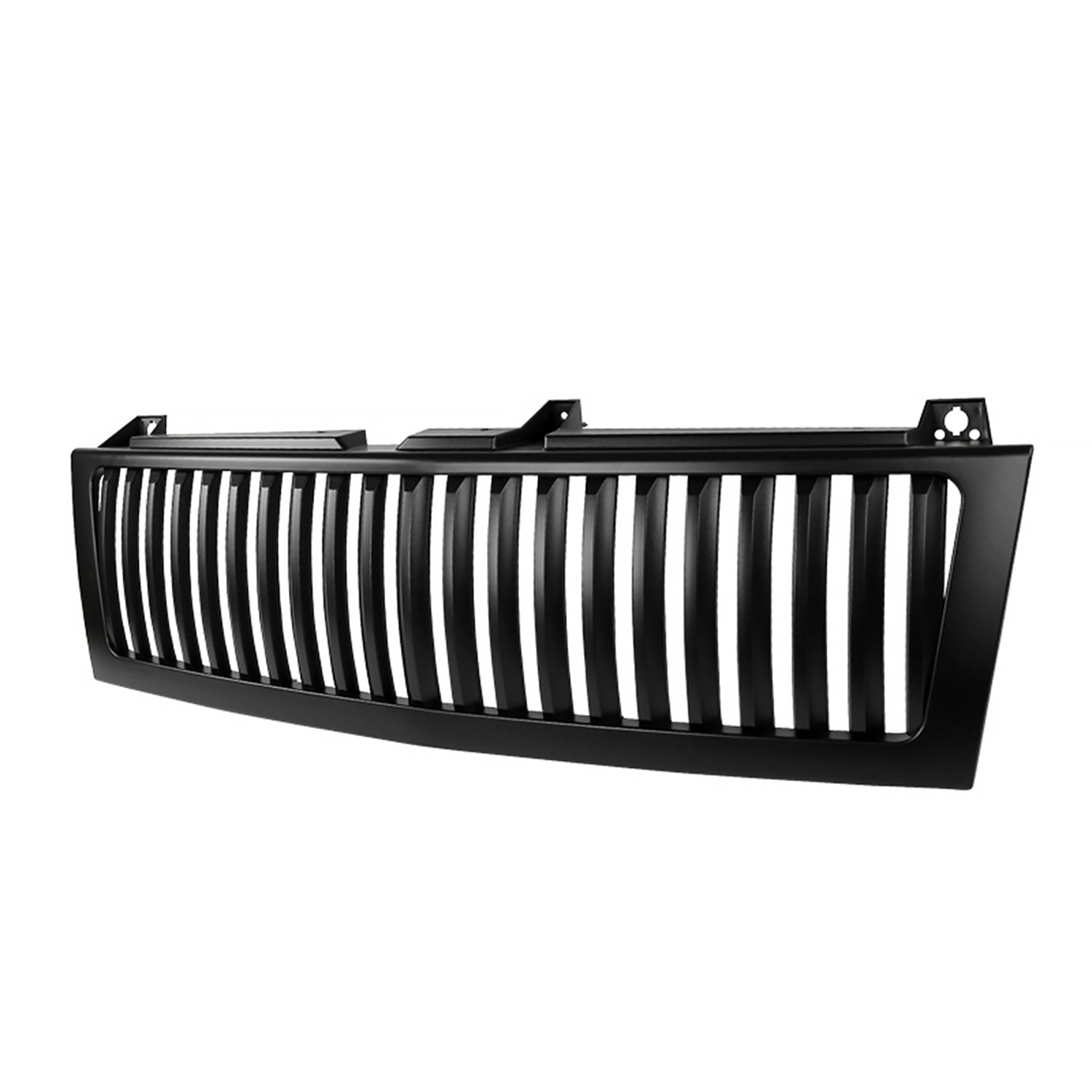 1999-2002 Chevrolet Silverado Matte Black ABS Vertical Grille