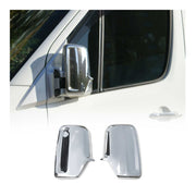 2006-2013 Mercedes Sprinter W906 Side Mirror Cover Caps Stainless Steel Silver 2 Pcs