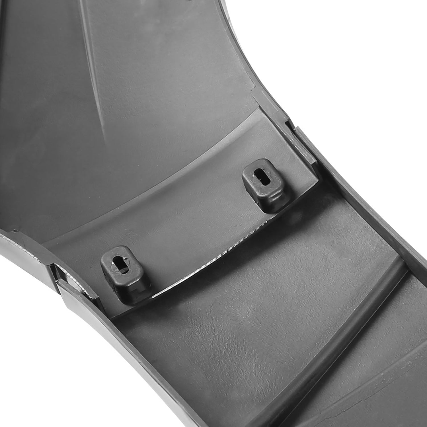 Universal Glossy Black Polypropylene 3Pcs Bumper Lip Spoiler Splitter Set