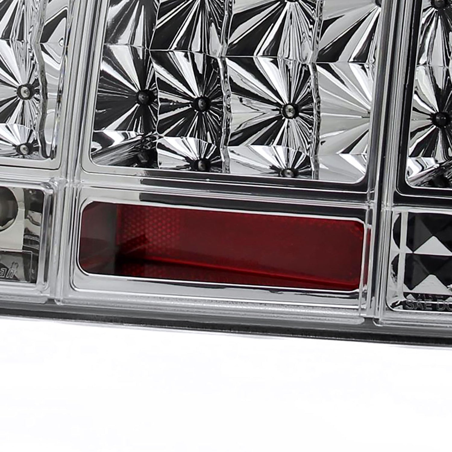 2005-2009 Ford Mustang Sequential LED Tail Lights Chrome Housing/Clear Lens