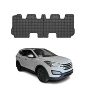 2013-2018 Hyundai Santa Fe Floor Mats Liners Full Set All Weather Rubber Black