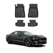 2015-2021 Ford Mustang Premium Floor Mats Liners Full Set All Weather Heavy Duty