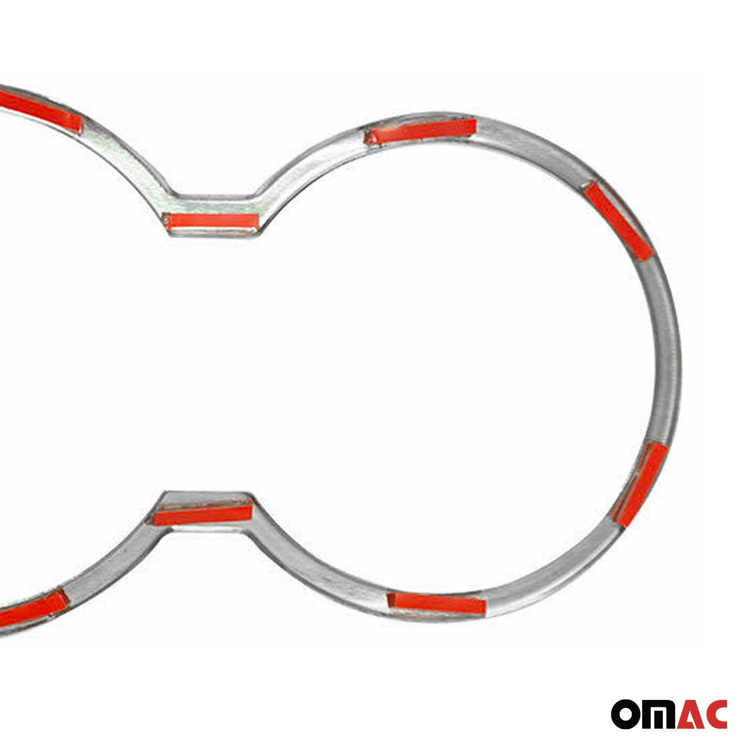 2010-2015 Hyundai Tucson Cup Holder Frame Inner Molding Trim Silver Stainless Steel