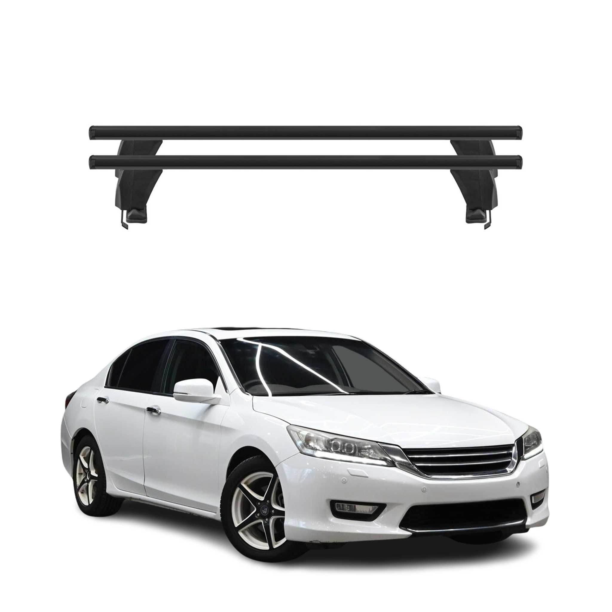 2013-2017 Honda Accord Sedan Roof Rack Cross Bars Black