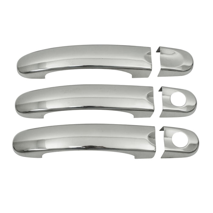 Car Door Handle Cover Protector for VW Touareg 2011-2018 Steel Chrome 8 Pcs