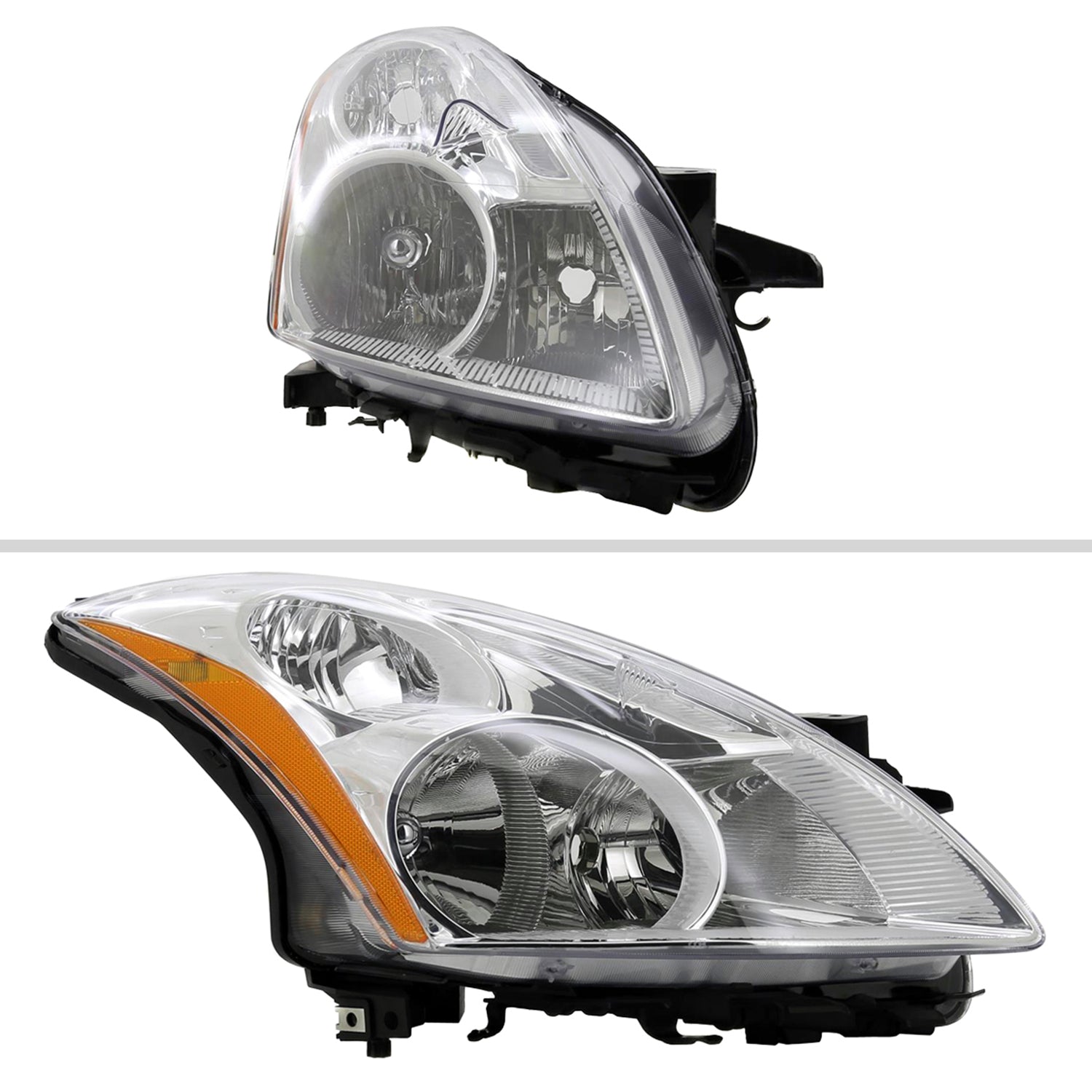 2010-2012 Nissan Altima Sedan Factory Crystal Headlights - Passenger Side