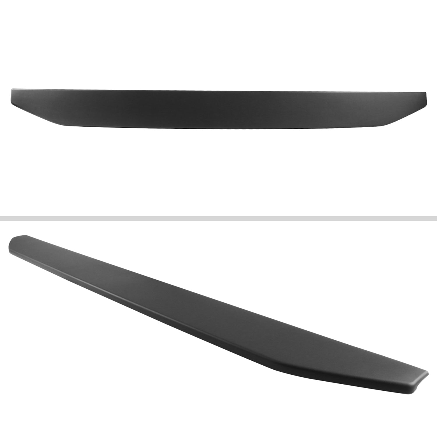 2013-2018 Nissan Frontier Black Textured ABS Tailgate Molding Protector Cap