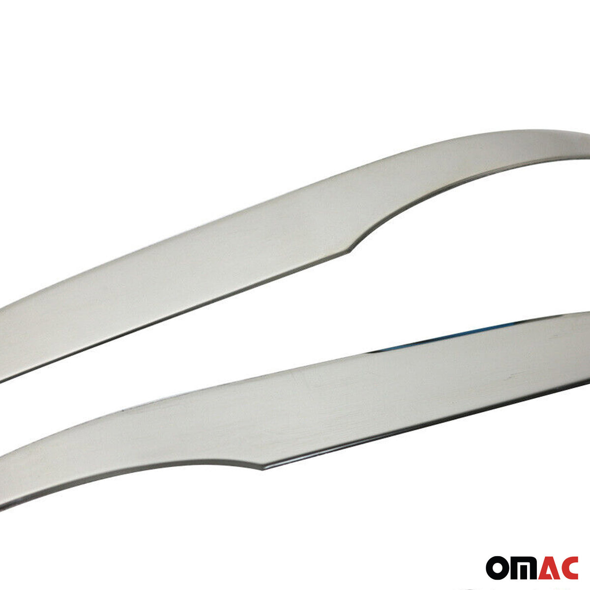 2014-2019 Toyota Highlander Side Mirror Cover Caps Stainless Steel Silver 2 Pcs