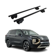 2022-2024 Mitsubishi Outlander Roof Rack Cross Bars Black