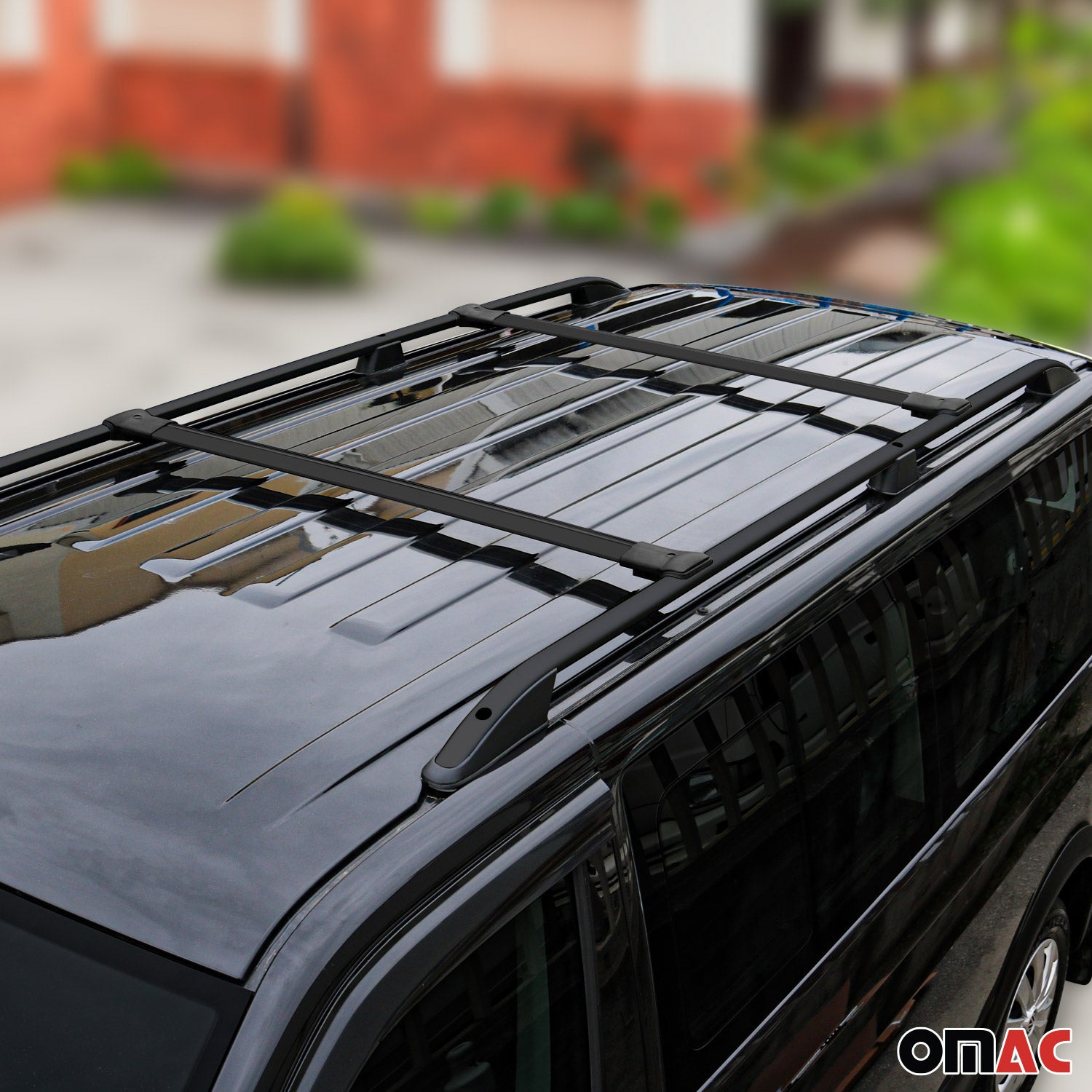 2010-2013 Ford Transit Connect L1 SWB Roof Racks & Roof Rack Rails Black